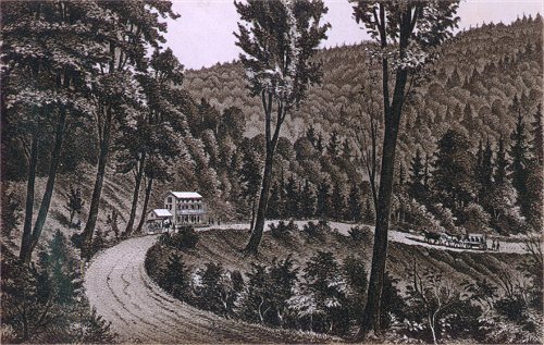 Rip Van Winkle House, 1820s.